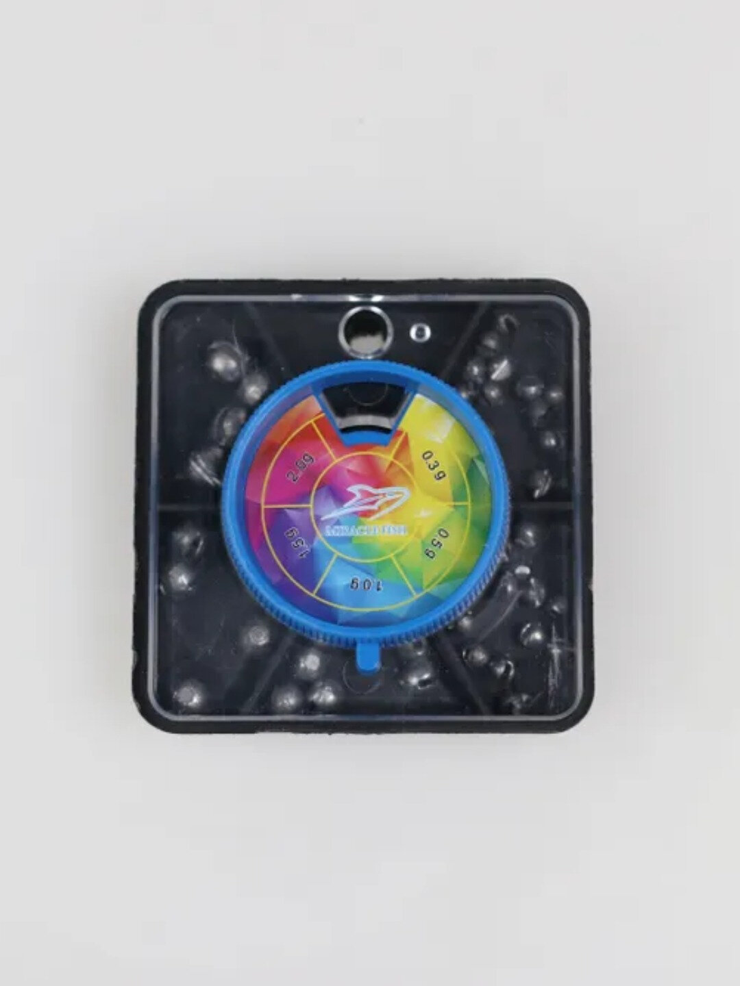 Рыболовный Набор грузил, 0.3 - 2 г - Черный для поплавочной рыбалки — фото 1