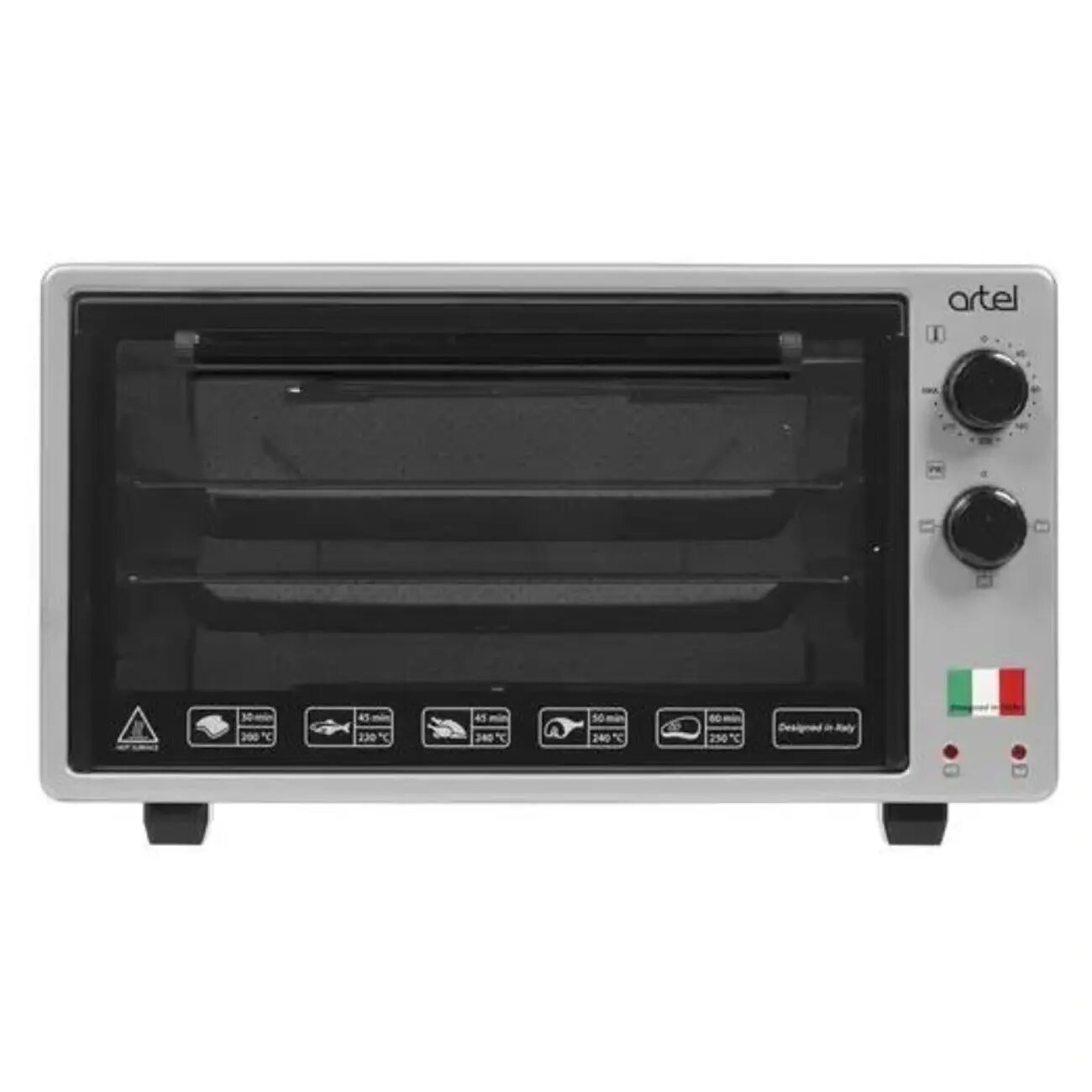 Мини печь Artel ART-MD-3216, Внутренняя подсветка: Отсутствует, Высота: 298 мм, Гарантия: 1 г