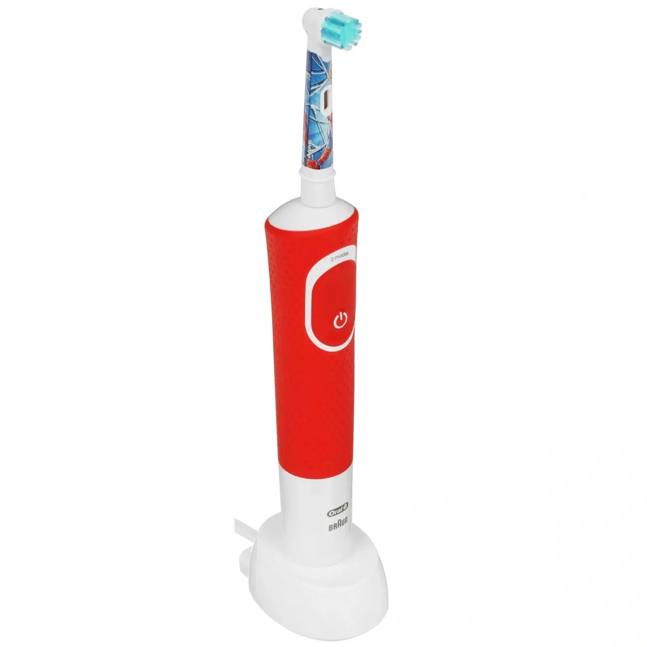 Детская электрическая зубная щетка Oral-B Vitality Kids Spiderman , Вес: 140 г, Высота: 165 мм, Гарантия: 1 год