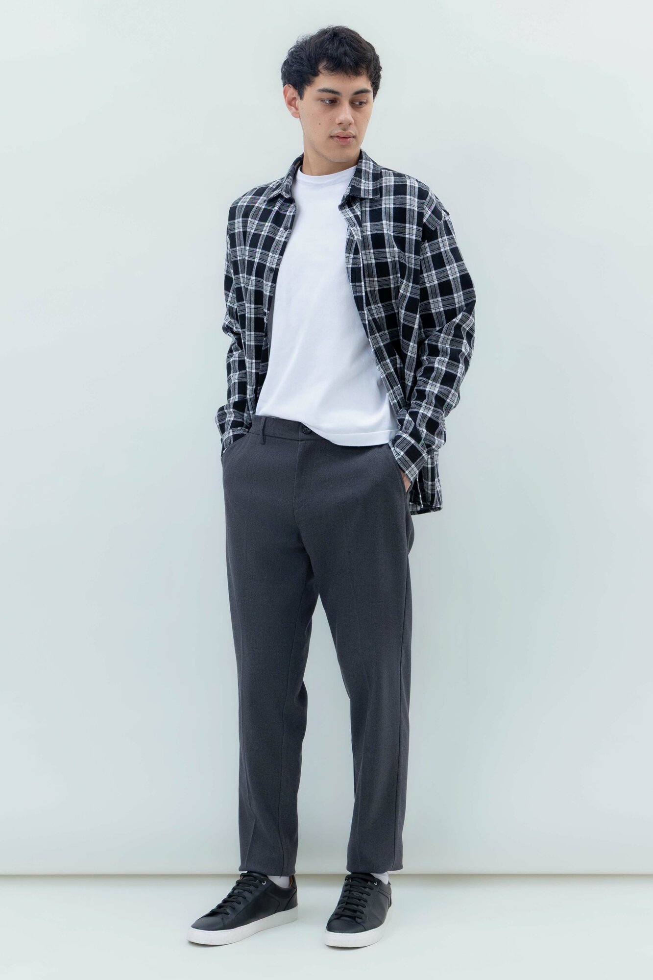 Брюки классические TERRA PRO, размер 34, dark grey — фото 1