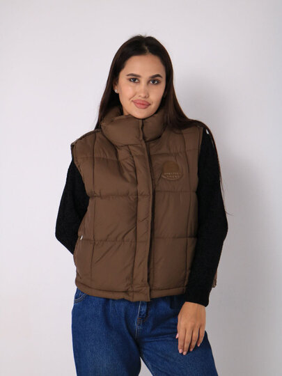 Жилет, размер L, шоколад — фото 1