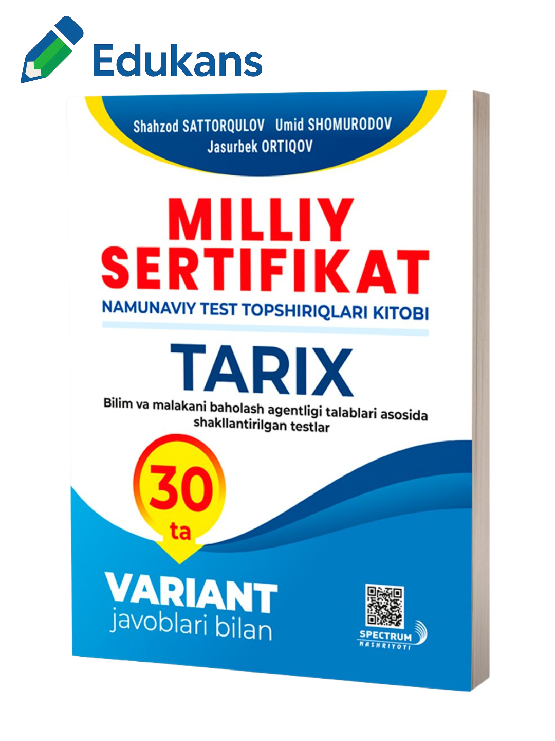 Милий сертификат, тарих, 30 та вариант жавоблари билан | Шахзод Сатторкулов, Умид Шомуродов, Джасурбек Ортиков