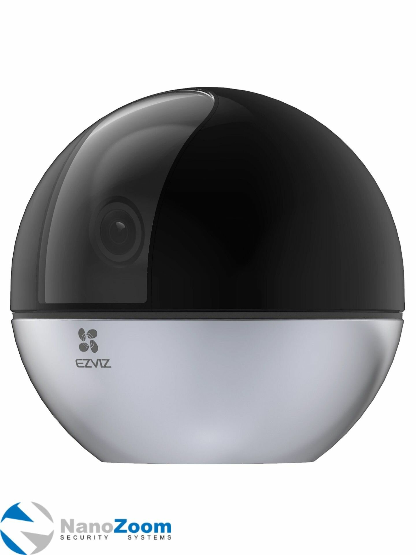 Ezviz CS-E6 5Мп 4 мм - камера видеонаблюдения WiFi для дома поворотная, умная домашняя цифровая IP видеокамера с ИК подсветкой, 2880x1620 3K — фото 1