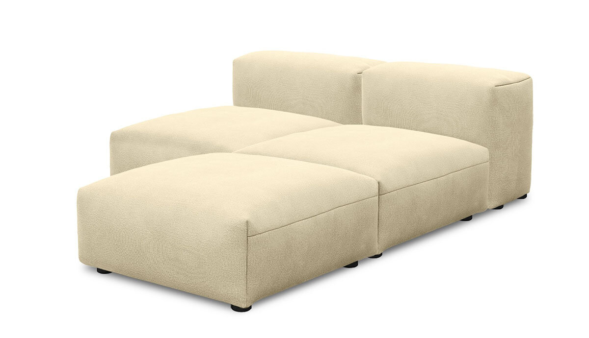 Угловой диван Фиджи малый, раскладной еврокнижка, Vivaldi 03