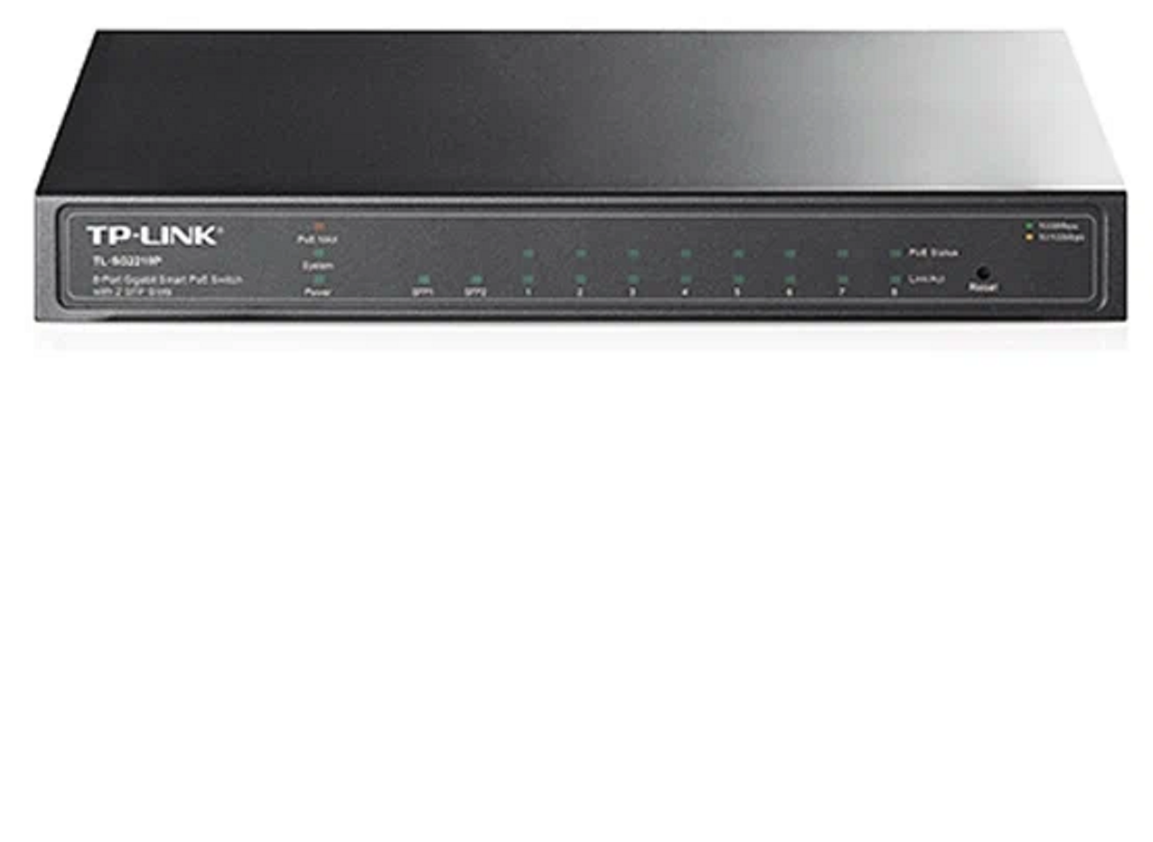 Коммутатор управляемый TP-LINK TL-SG2008 Smart 8xUTP 10/100/1000