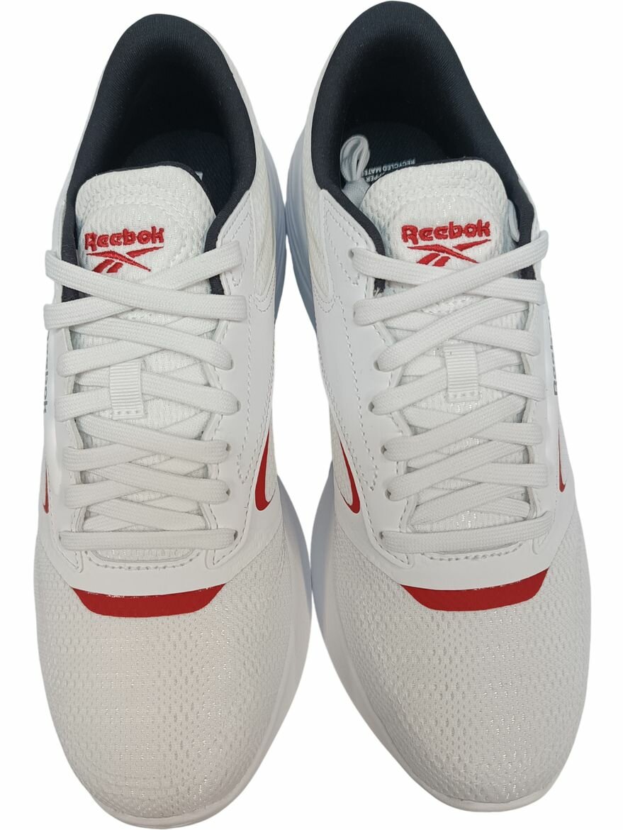 Кроссовки Reebok Energen Tech 2, полнота F, размер 8 US, белый/черный/красный — фото 1