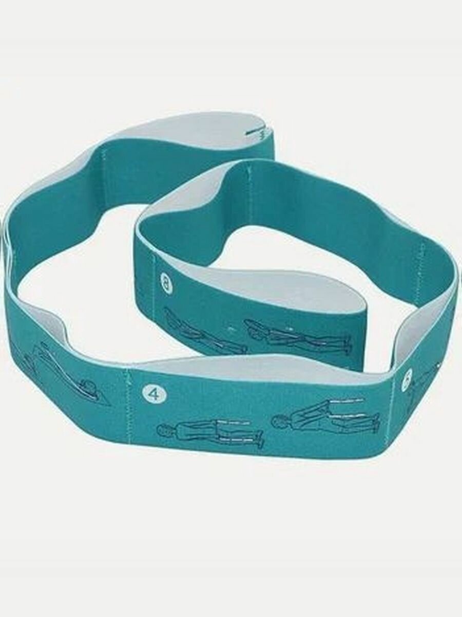 Эспандер эластичная лента 4х90 см (аквамарин) (D34415), FIT-90