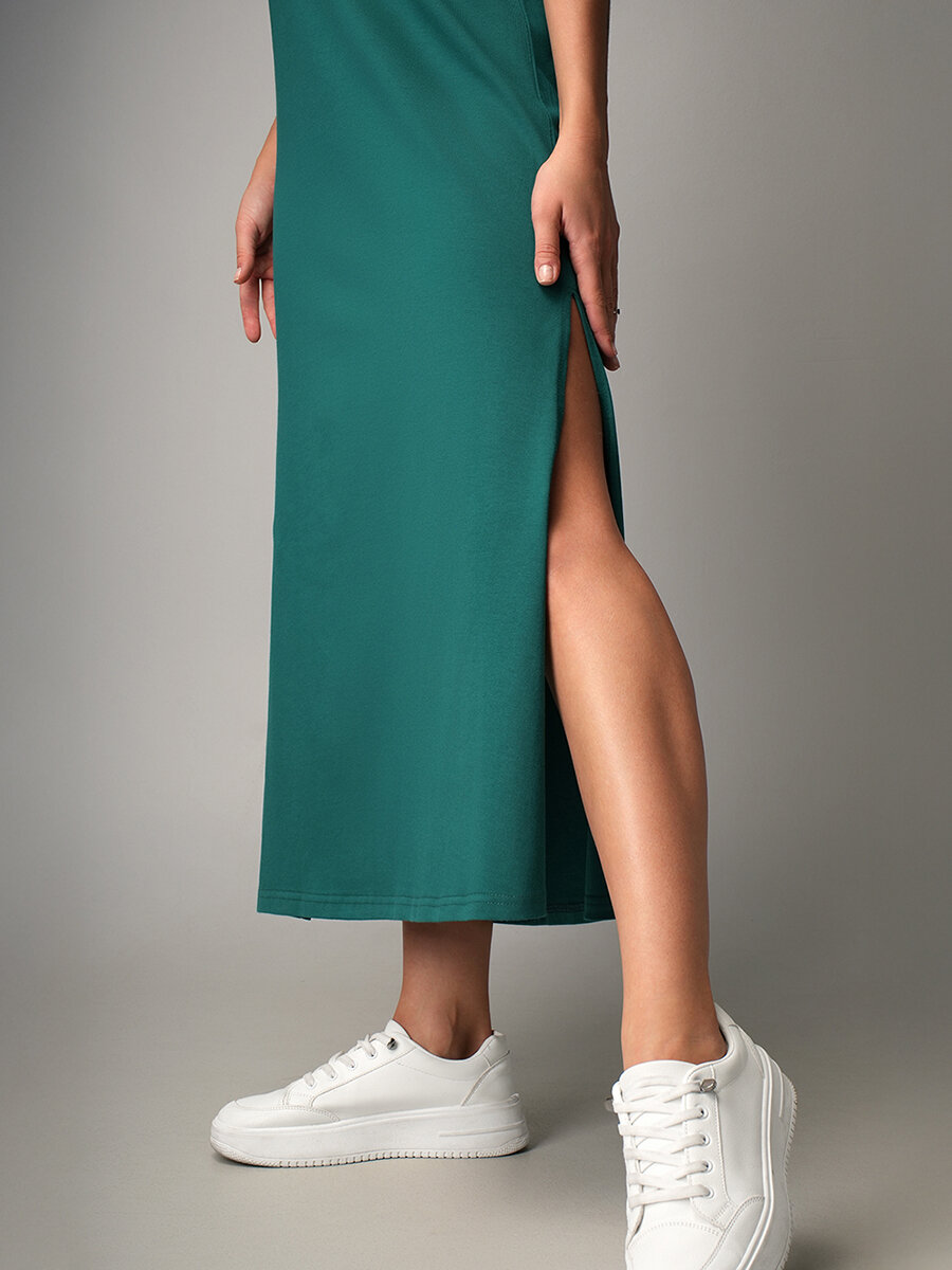 Платье Happyfox для женщин, размер 44, изумруд — фото 1