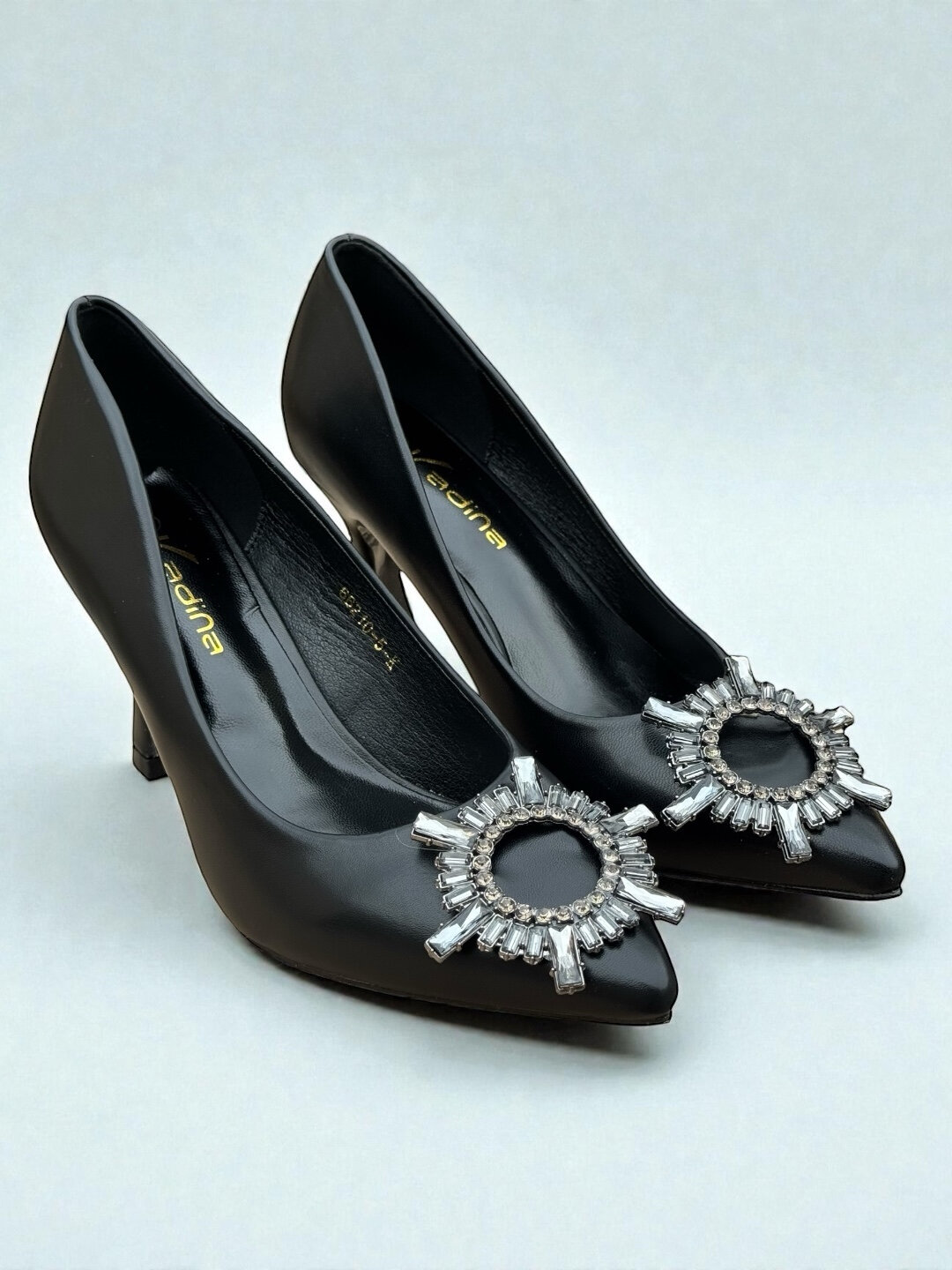 Туфли лодочки  • Вечерний Шик • Классик Гламур • Элегант Люкс • Праздничная Классика, размер 35, черный — фото 1