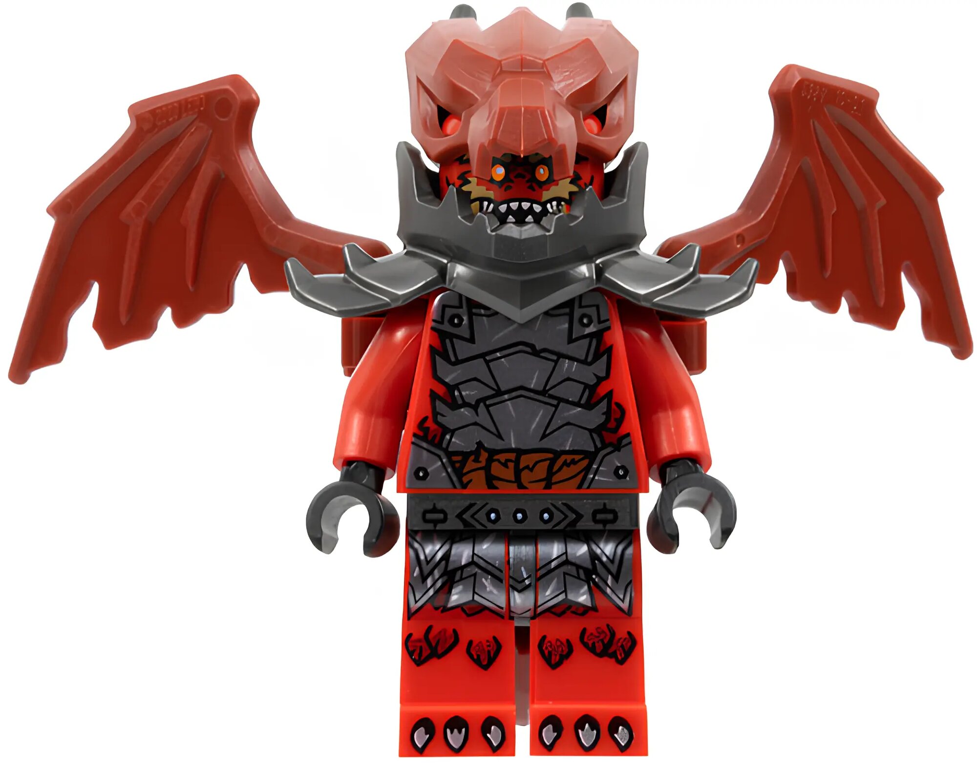 Минифигурка Lego Ninjago Dragons Rising Season 3: Dragonian Warrior - Dragon Backpack njo0931 N