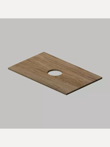 Изображение товара Столешница для ванной AM.PM Func, 80 см, дуб крафт, для тумбы, под накладную раковину