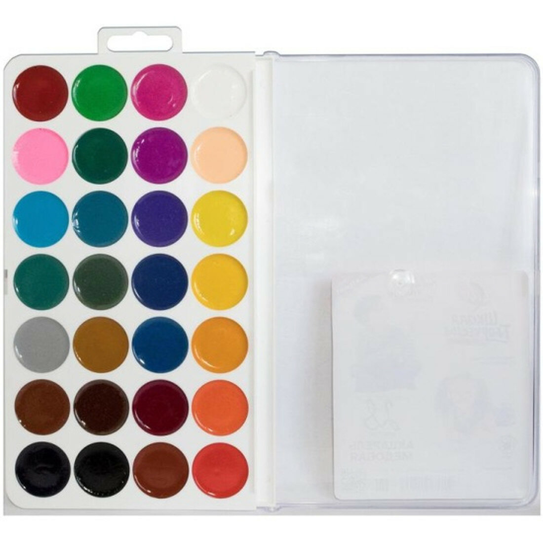 Краски акварельные Луч  Школа творчества   28 цветов  медовые  без кисти  пластиковая коробка  29С 1759 08