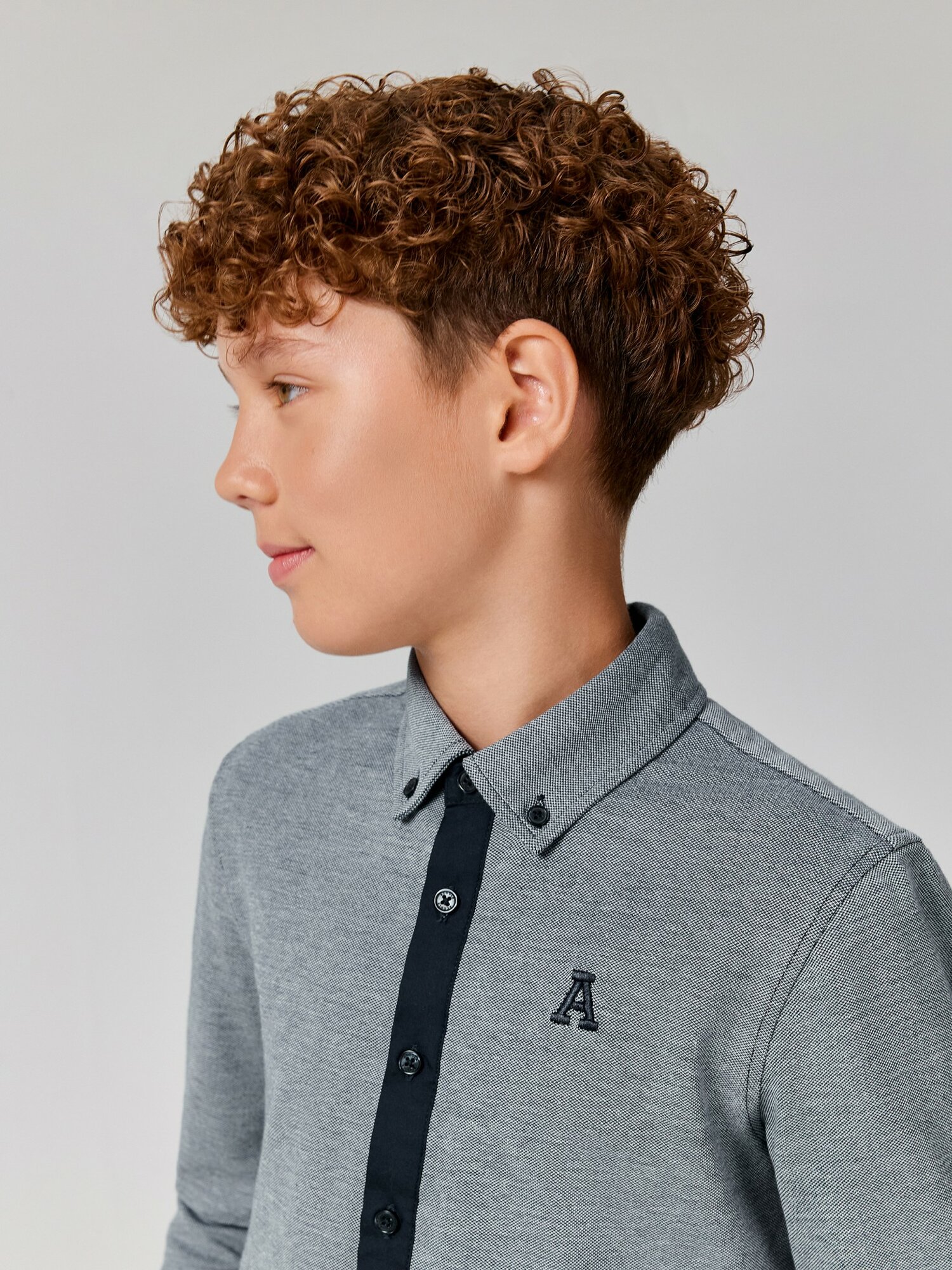 Школьная рубашка Acoola размер 152 темно-синий