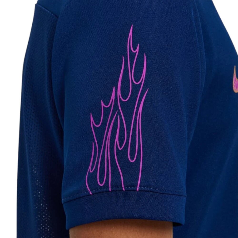 Футболка NIKE, размер S INT, синий — фото 1