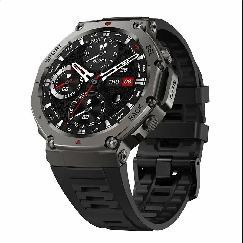 Спортивные часы Смарт-часы Amazfit T-Rex 3 A2323, цвет черный