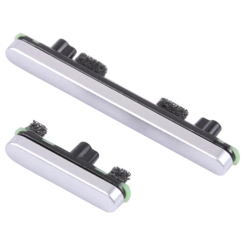 Для Google Pixel 7 Pro кнопка питания + кнопка регулировки громкости запасные части для мобильных телефонов Серебристый