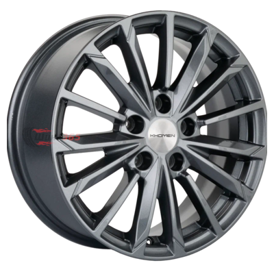 Литой колесный диск Khomen Wheels KHW1611 (Kia) 6,5x16/5x114,3 ET47 D67,1 Gray
