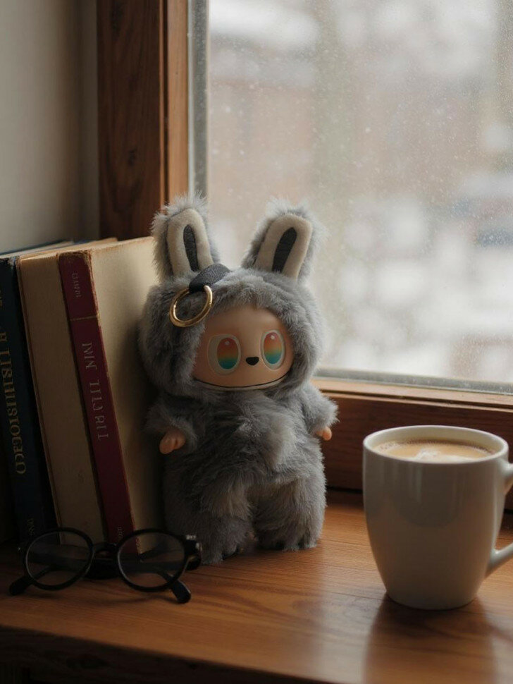 Мягкая игрушка брелок Лабубу ID AK261-01 — фото 1