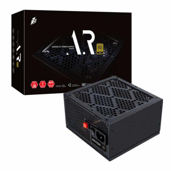 Блок питания 1stPlayer AR PS-750AR 750W (PS-750AR) черный - 750 Вт, 80+ Gold, ATX 24-пин, 4 pin + 4 pin x2 CPU, 5 SATA, 2 x 6+2 pin PCI-E