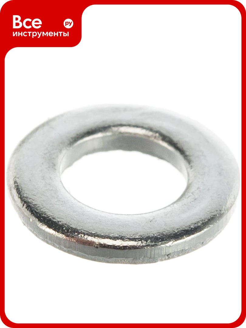 Плоская шайба Метизный двор D6 DIN 125 500 шт. 4607159068064