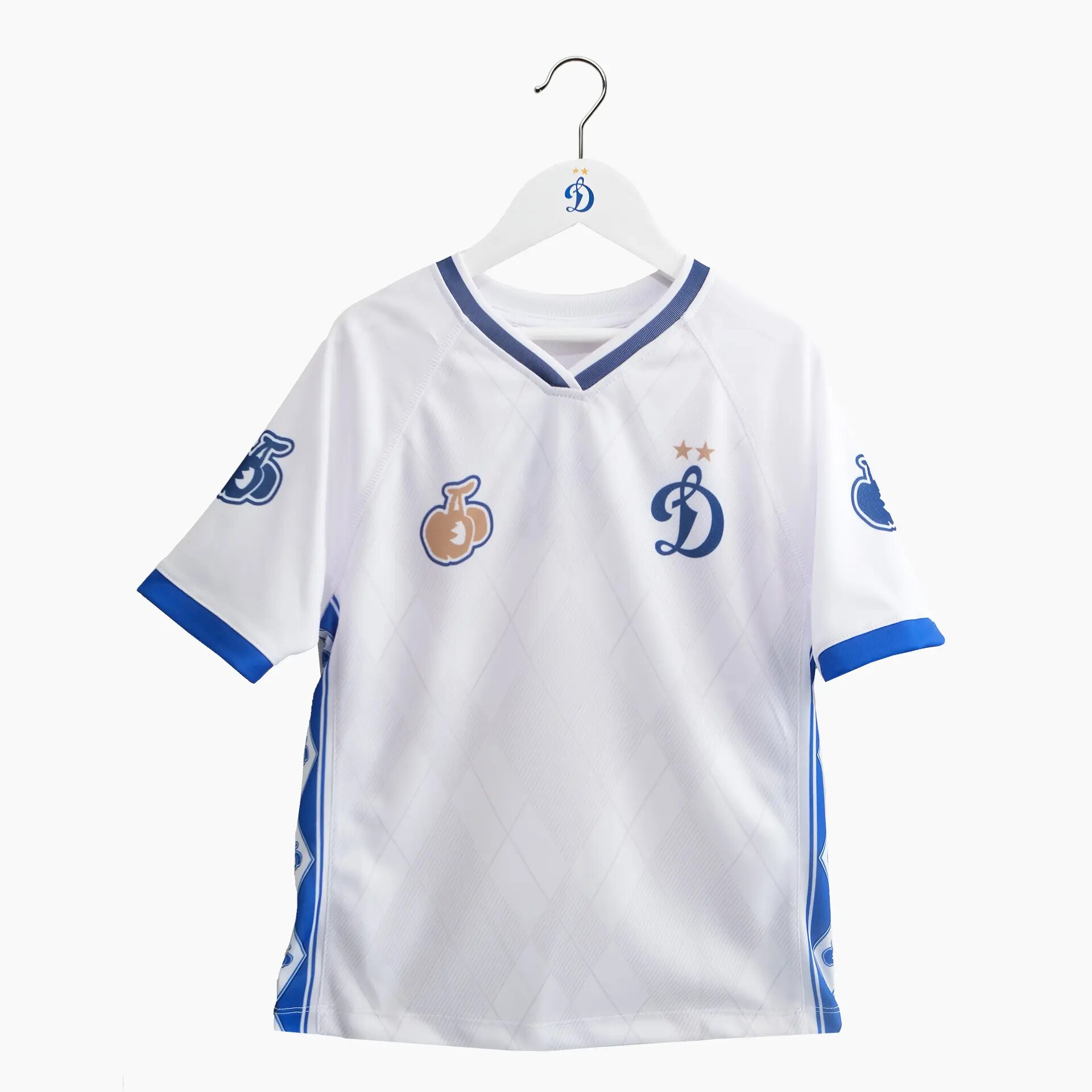 Футболка ФК Динамо Москва, размер 128, белый