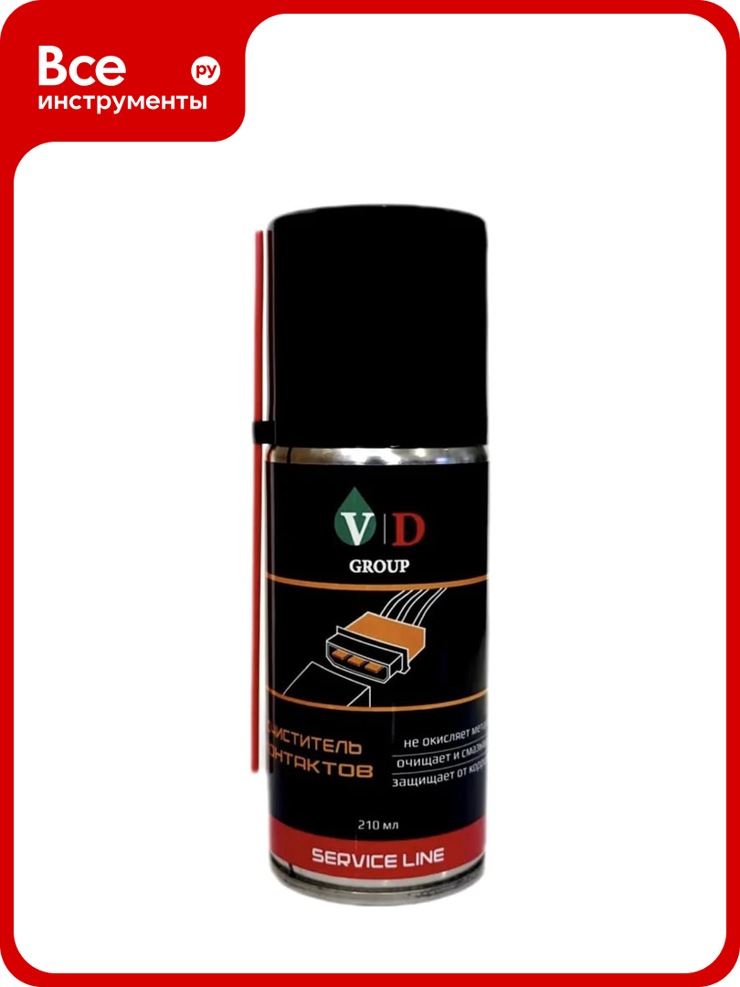 Очиститель контактов VD GROUP 210мл VD-0048