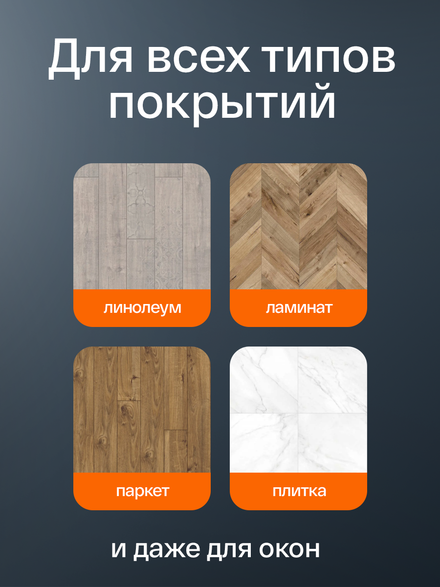 Набор насадок для умной швабры, тряпка для швабры, моп на швабру из микрофибры, сменная насадка для швабры с отжимом — фото 1