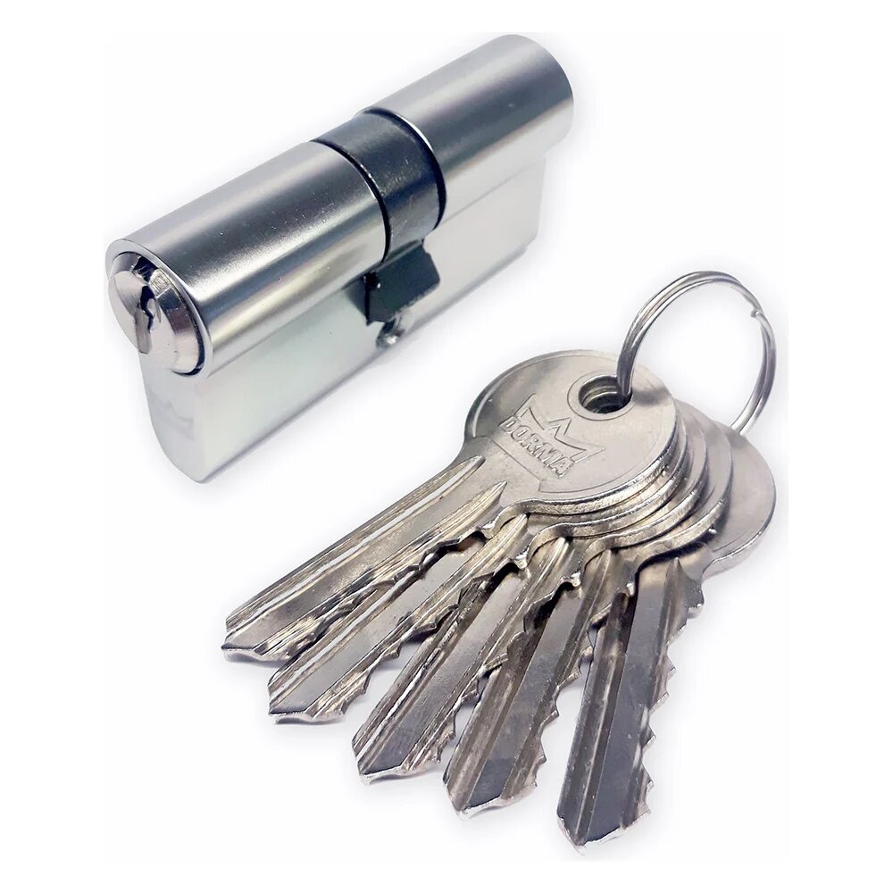 Dormakaba Евроцилиндр CBF-1 80 (35x45) никель 7039000000009