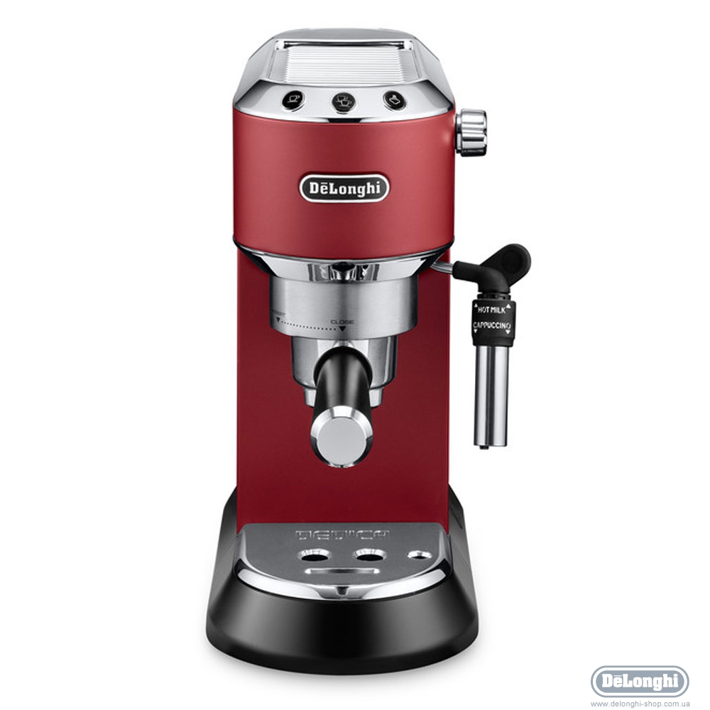 Рожковая кофеварка "DeLonghi" EC685R, 15 Бар, для эспрессо, американо, лунго, металл — фото 1