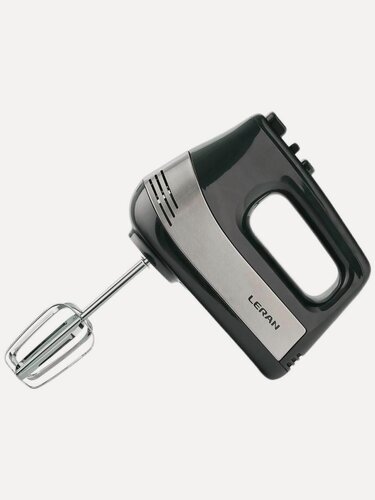Изображение товара Миксер LERAN HMX 0880 MP, 800 Вт, 5 скоростей, пластик, чёрный
