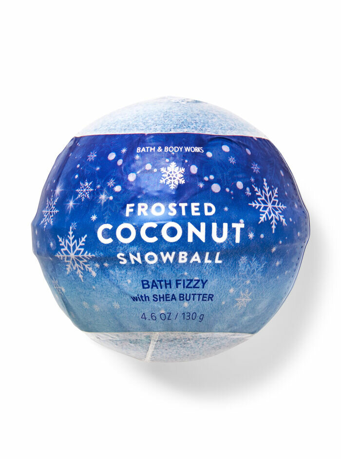 Бомбочка для ванны Bath and Body Works Frosted Coconut Snowball