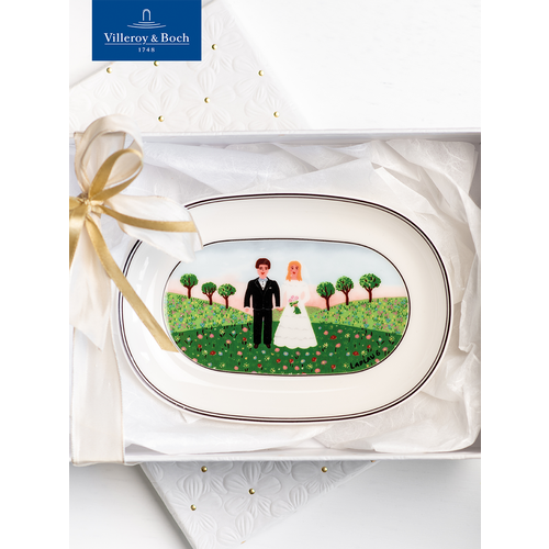 Тарелка свадебная 16 см, Design Naif, Villeroy & Boch, Премиум-Фарфор