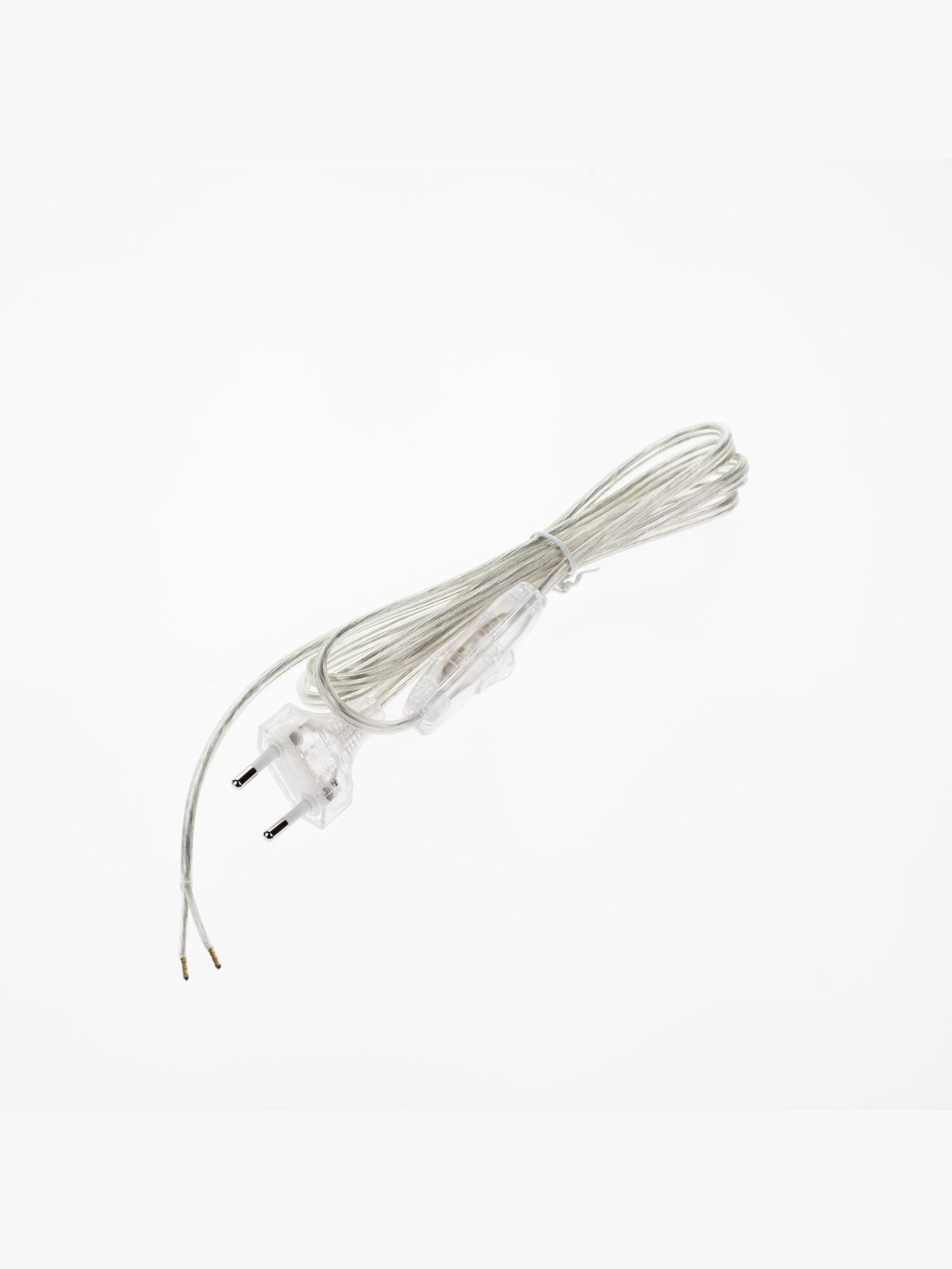 Шнур сетевой Citilux 6001  с выключателем IP20 прозрачный