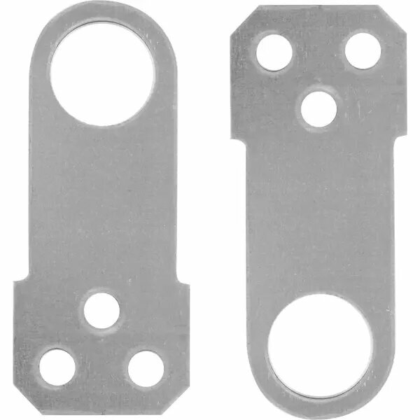 Проушина для замка прямая 70x30x1.2 мм оцинкованная сталь
