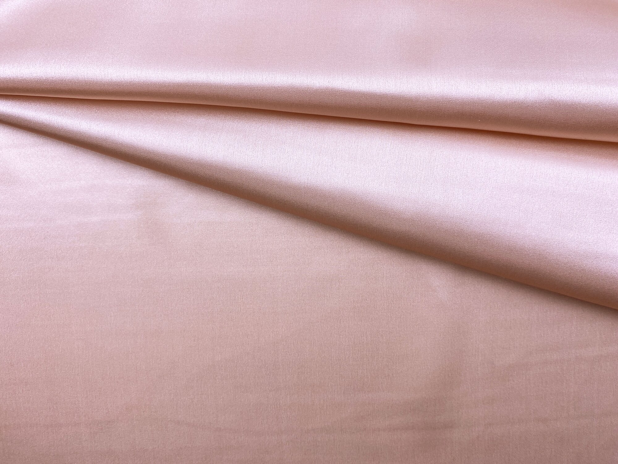 Ткань Шёлк лососевого цвета 46765