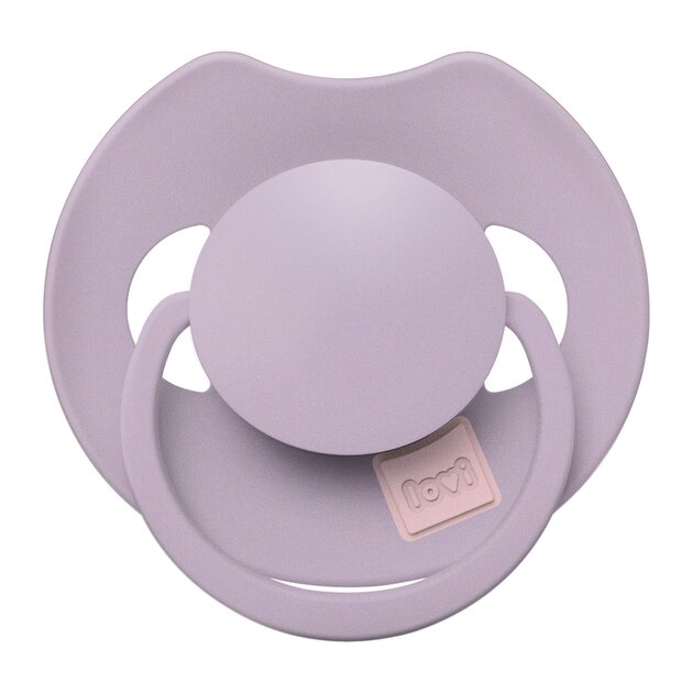 LOVI Prime Пустышка силиконовая динамическая 0-6m 1 шт. Violet