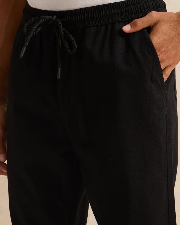 Брюки джоггеры REDTAG, размер M, черный — фото 1