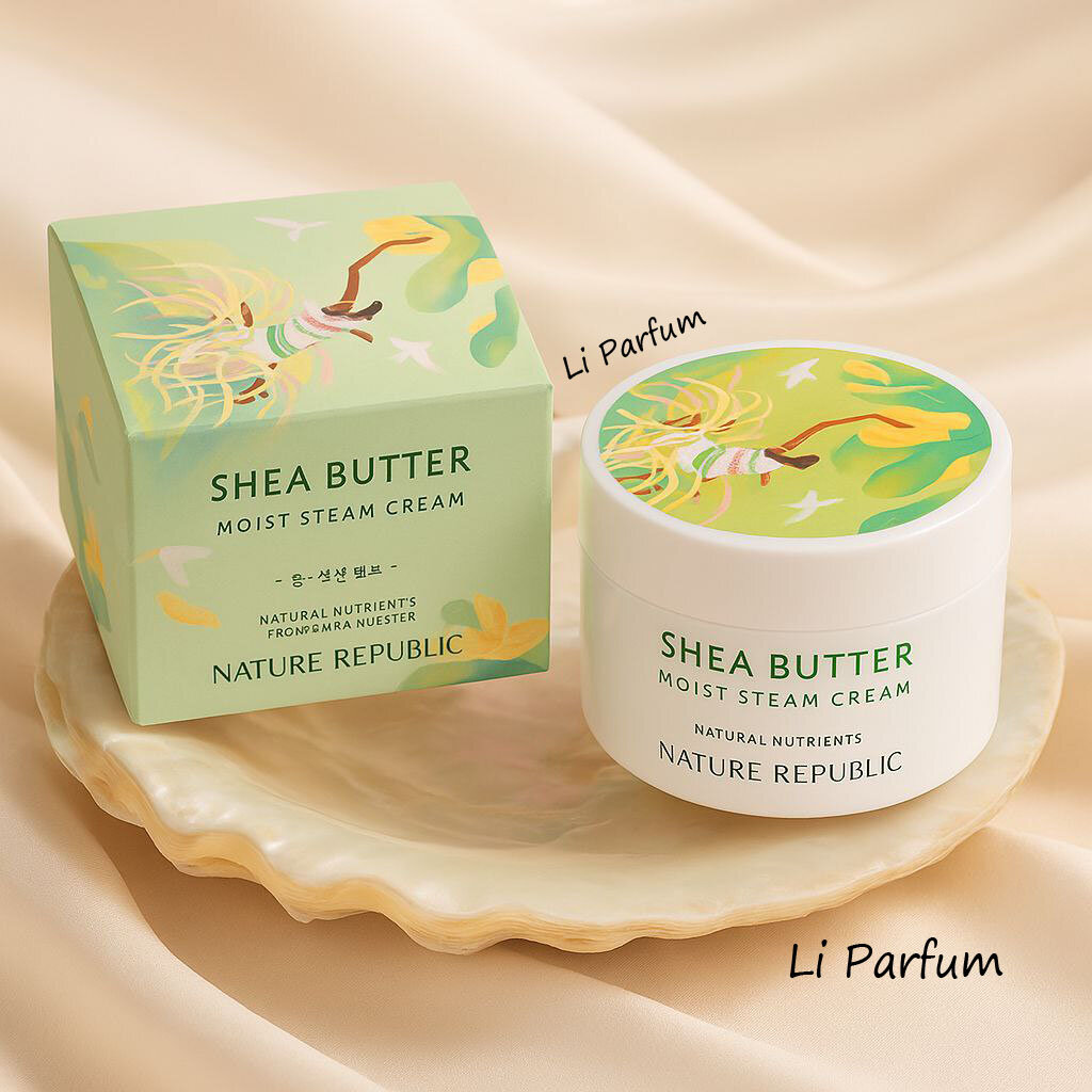 Увлажняющий питательный крем Nature Republic Shea Butter Moist, для лица и тела