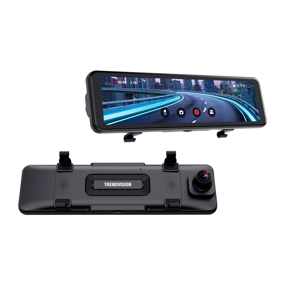 Видеорегистратор-зеркало TrendVision CarPlay Mirror (2 камеры) — фото 1