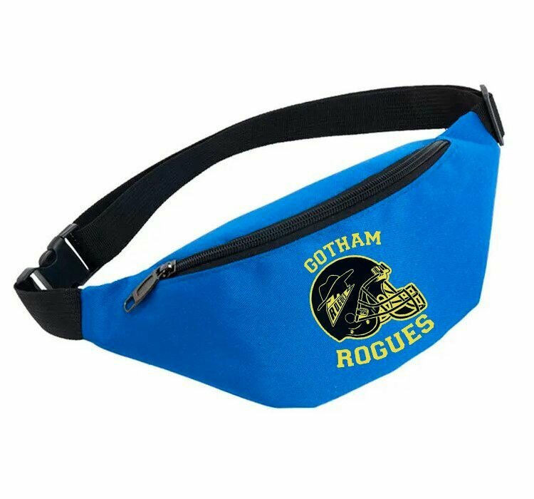 Поясная сумка DC Comics голубая №4