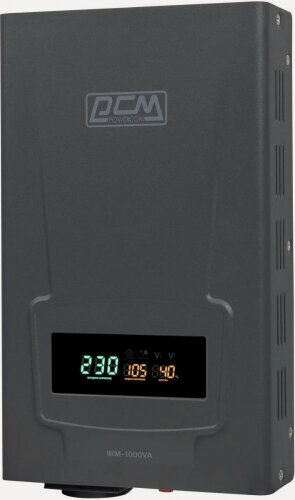 Изображение товара Стабилизатор напряжения Powercom WM-2000VA 1600Вт 2000ВА