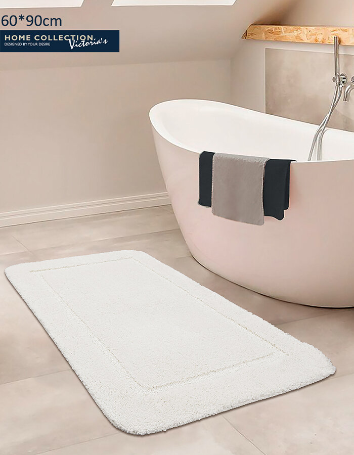 Коврик 60х90см для ванной комнаты нескользящий коллекция люкс