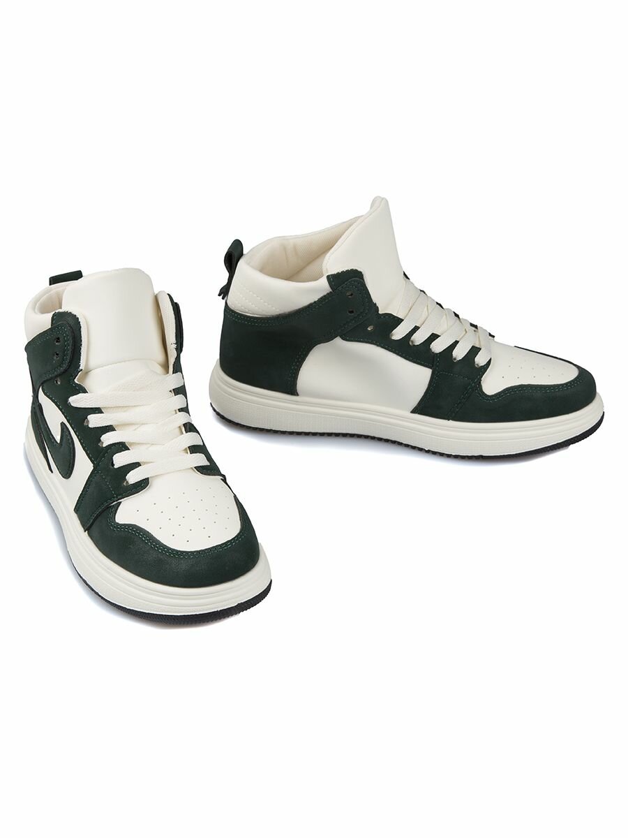 Кроссовки Аутфорс Осень-зима 2022 размер 39 зеленый/белый