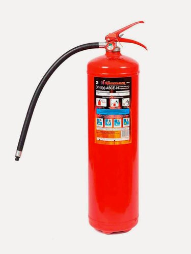 Изображение товара Огнетушитель порошковый ОП-5(з) АВСЕ Ярпожинвест