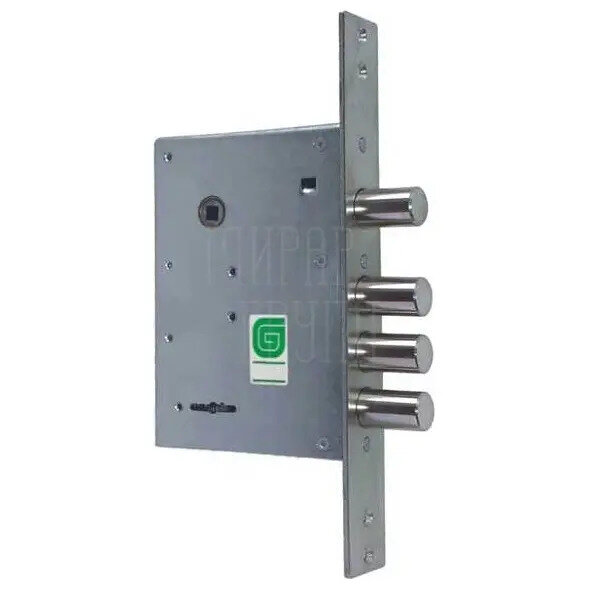 Замок Guardian (Гардиан) врезной сувальдный с задвижкой ЗВ 30.04 4 кл. /123:178/ никель