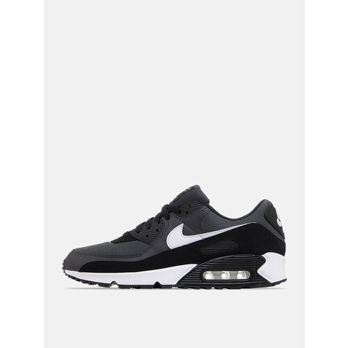 фото Кроссовки nike air max 90, полнота f, размер 8,5 us, черный/белый