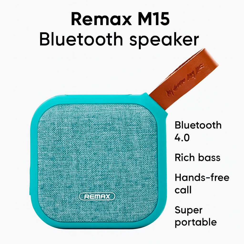 Портативная колонка Remax RB-M15, Bluetooth, время работы до 5 ч.