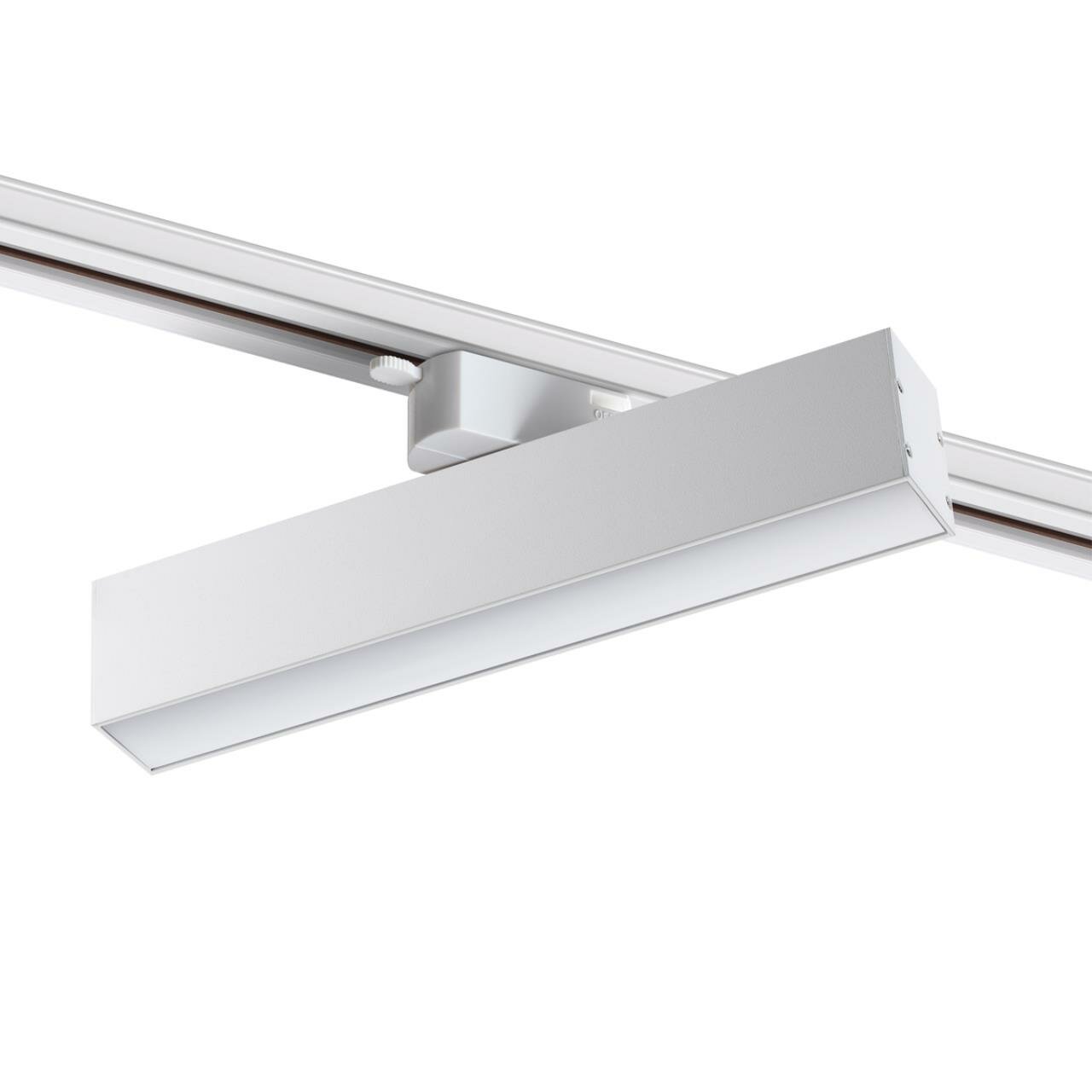 358850 PORT NT22 272 белый Светильник трековый однофазный трехжильный IP20 LED 4000K 18W 220V ITER