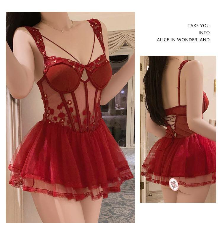 Платье  penuar, размер Standart, красный — фото 1