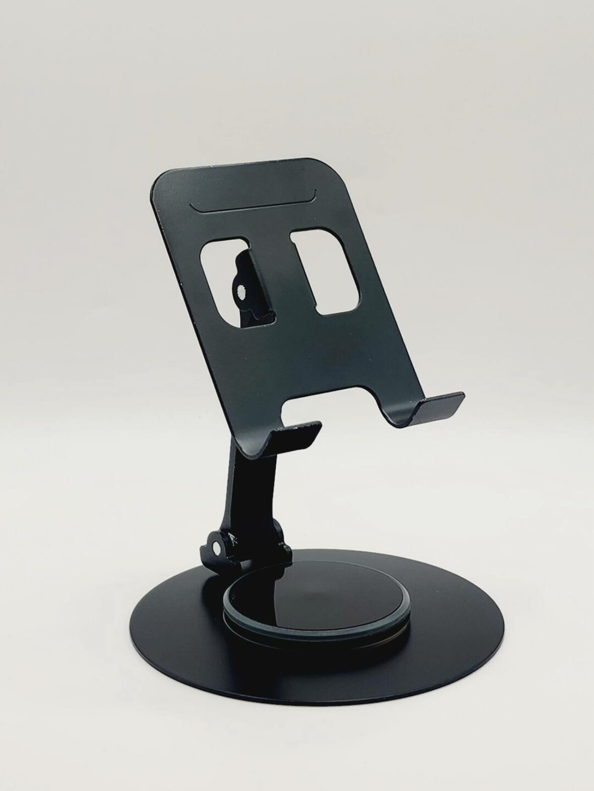 Держатель для телефона и планшетов из металла, вращение на 360 градусов, подставка